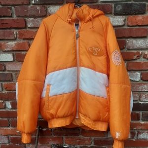 Vintage 90s Pro Player Tennessee Volunteers Puffer Jacket. Size XL.